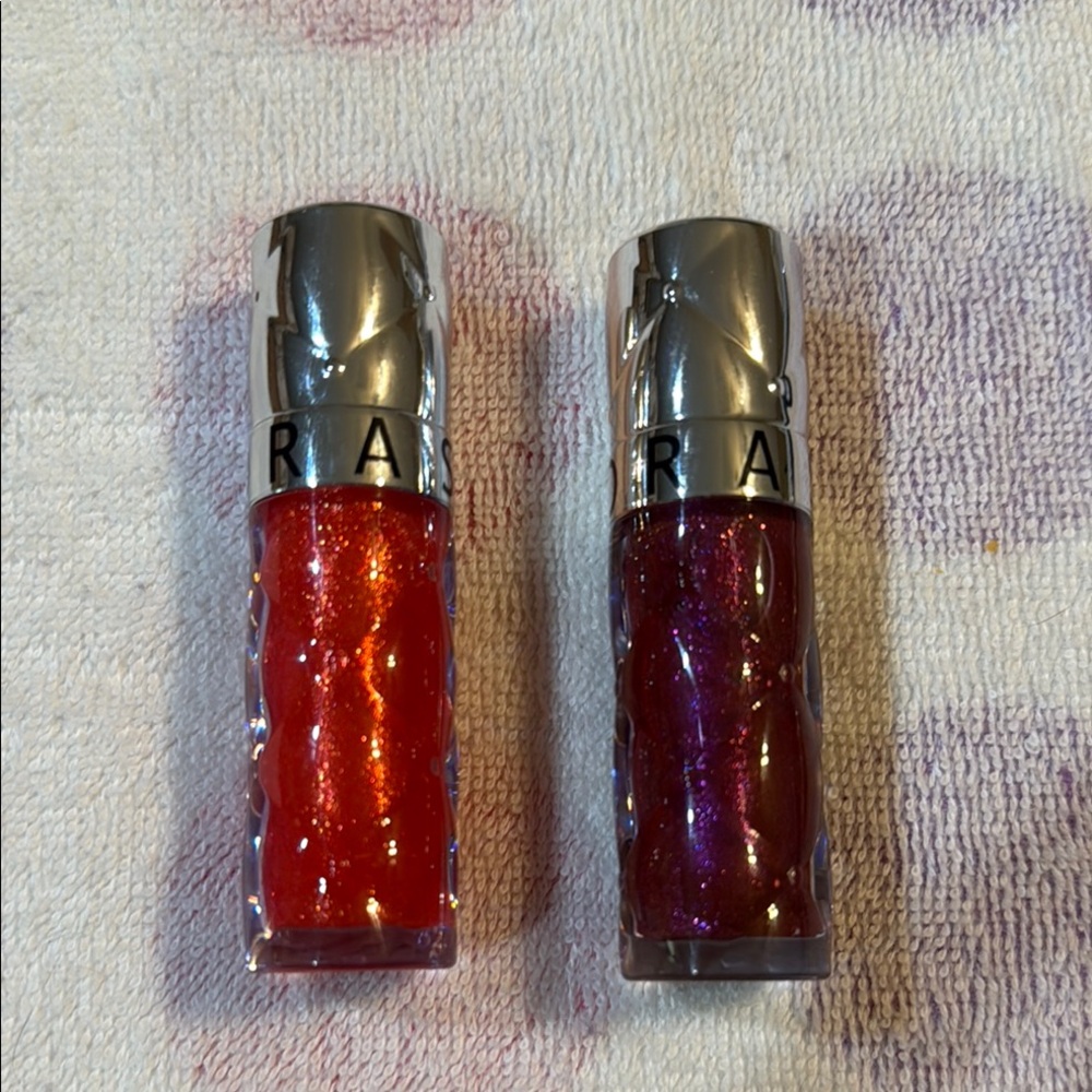 Sephora Red and Purple Lip Gloss Set